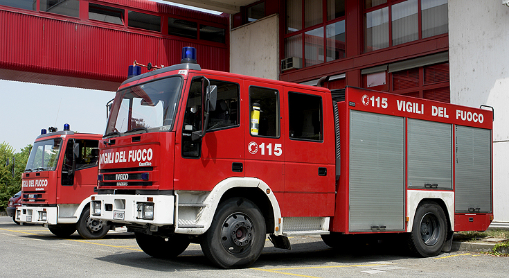 Vigili del Fuoco Bologna Iveco Eurofire pump