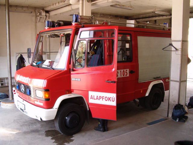 Budapest Fire department Mercedes 