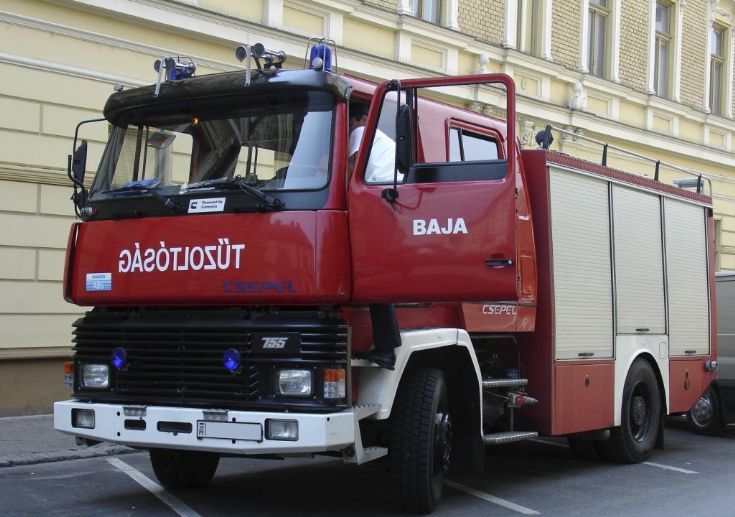 Baja Hungary Fire department Csepel pump