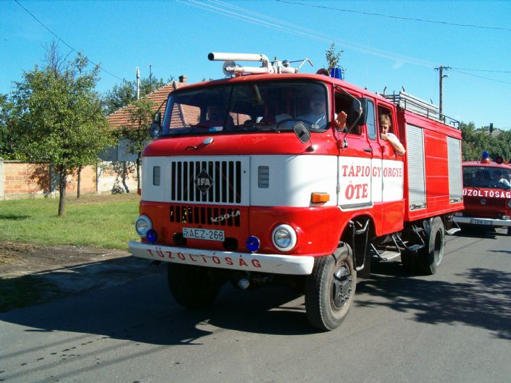 IFA W50 fire engine Hungary