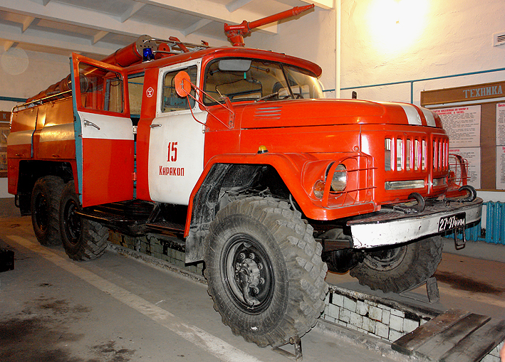 Zil pumper Karakol Fire department