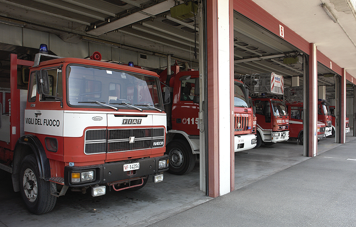 Bologna Fire station Italy