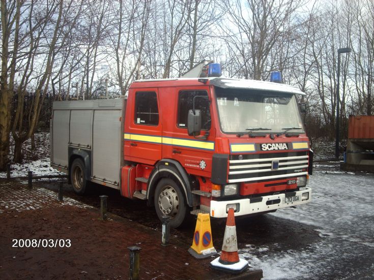 Kilmarnock Scania Fire engine