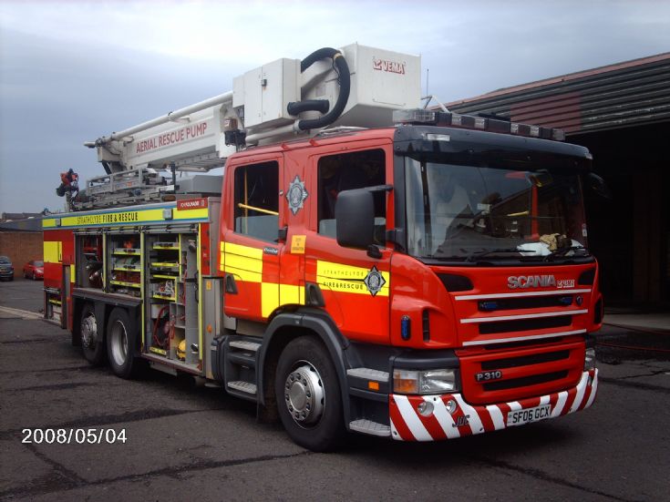 Aerial Rescue Pump Scania Polmadie Stn.