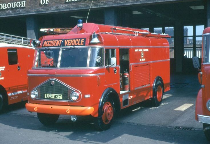 West Hartlepool Emergency Tender LEF 927