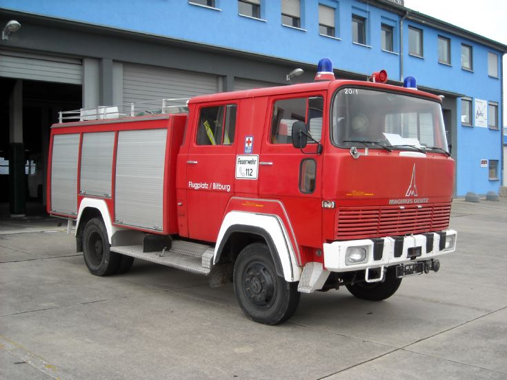 Flugplatz Bitburg Magirus Deutz 