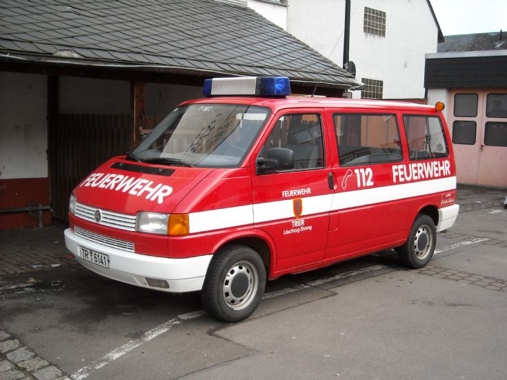 Feuerwehr Trier L�schzug Ehrang Volkswagen