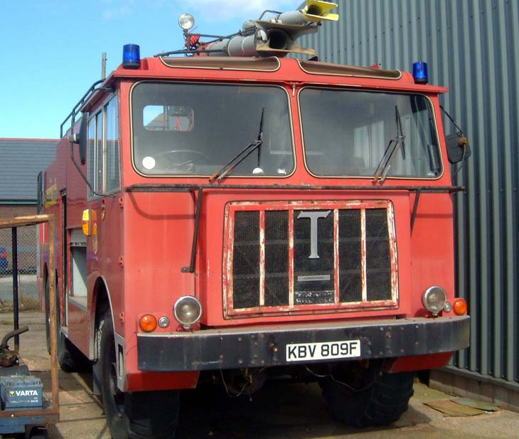 Thornycroft Nubian Tender at Blackpool Airport