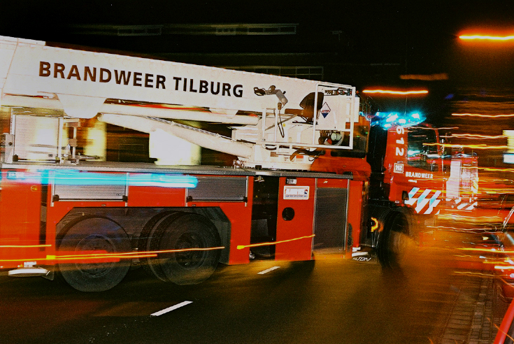 Brandweer Tilburg DAF Hydraulic Platform 