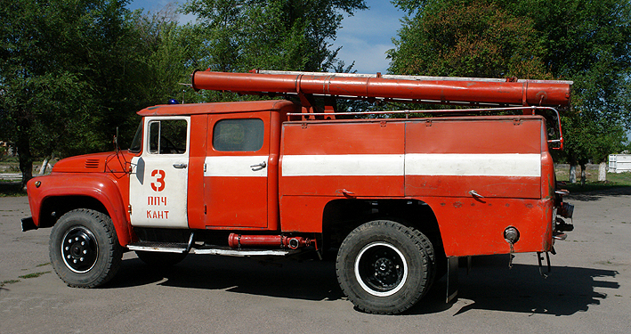 Kant Fire Brigade Kyrgyzstan ZIL
