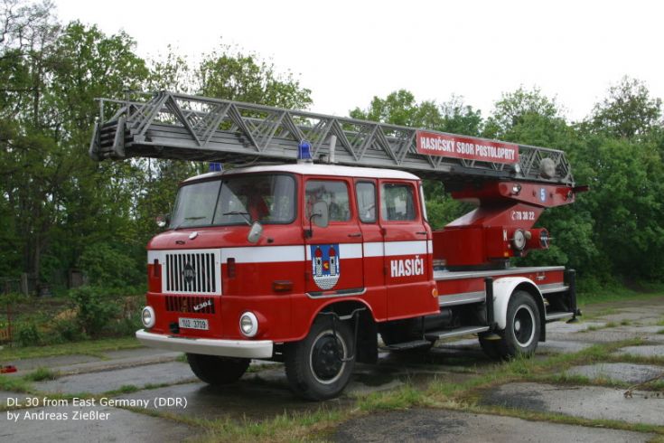 IFA W50 Turntable ladder 
