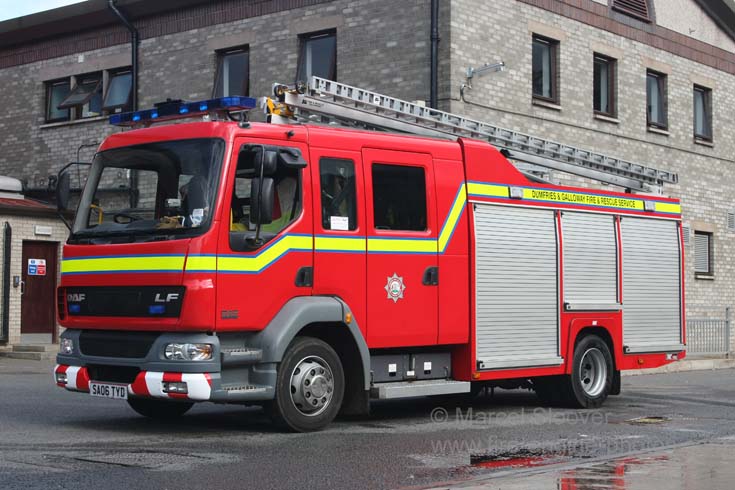 DAF LF55 TVAC Plastisol Fire Engine Dumfries