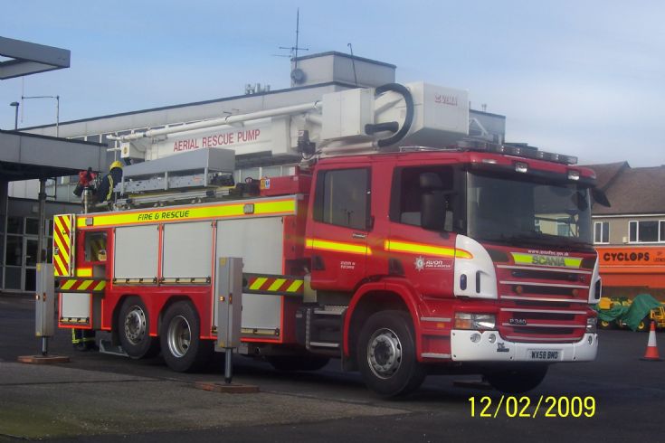 Avon Fire and Rescue new Scania ARP