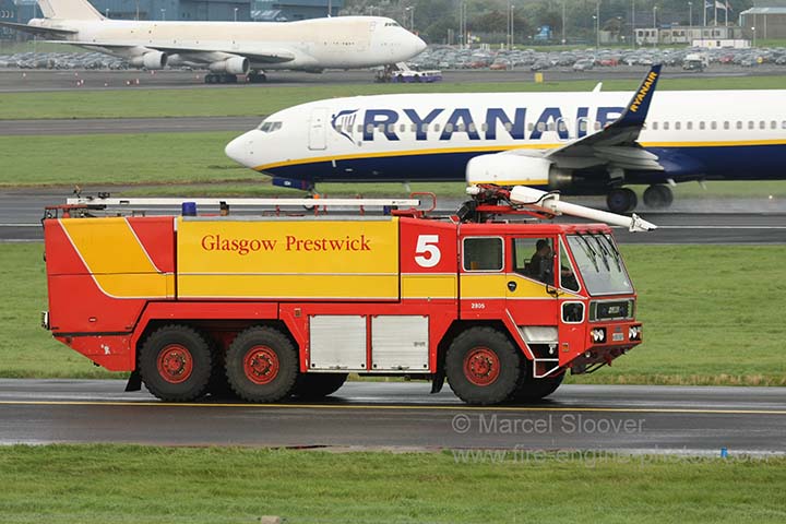 Glasgow Prestwick Airport Gloster Saro Javelin