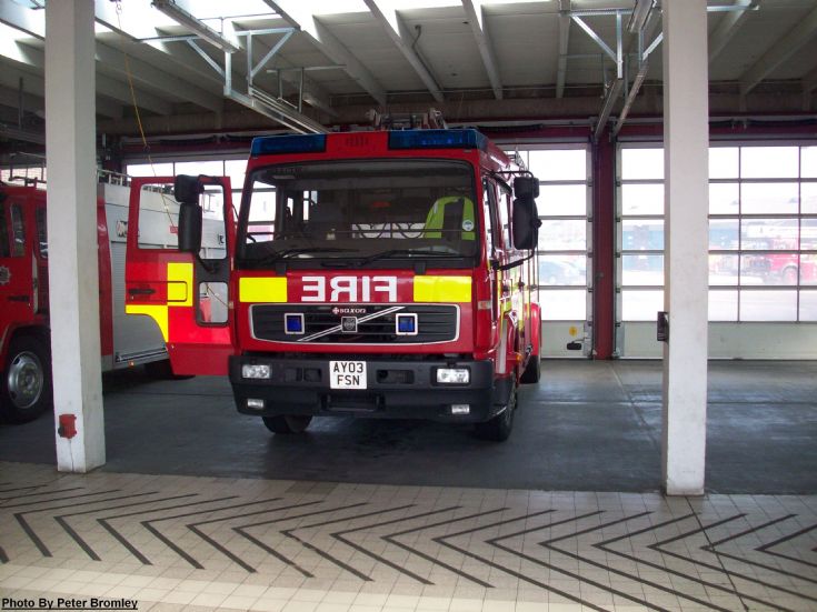 Volvo Driver training Suffolk Fire service