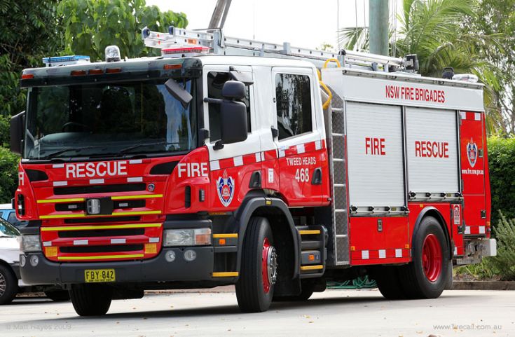 NSW Fire brigades Scania P310 Rescue pumper