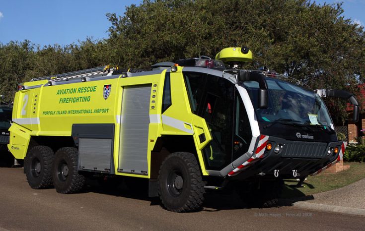 Rosenbauer Panther Crashtender Norfolk Island