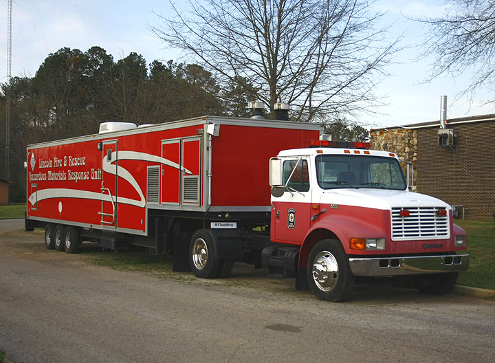 Hazmat Truck Lincoln Fire and Rescue International