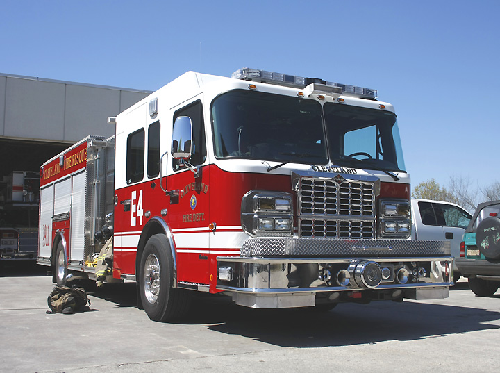 Cleveland Fire Rescue Crimson Spartan 