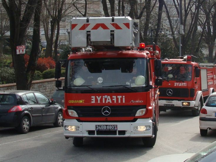 Turntable ladder Mercedes Istanbul
