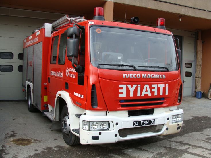 Iveco Magirus Pumper Istanbul Fire brigade