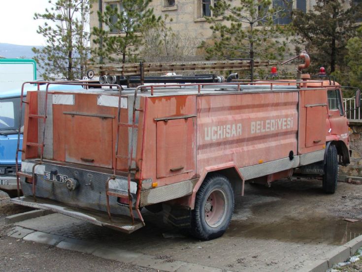 Uchisar Municipal Fire service Fire engine