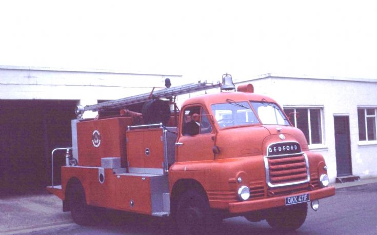 Bedford Pyrene crashtruck Lydd Airport