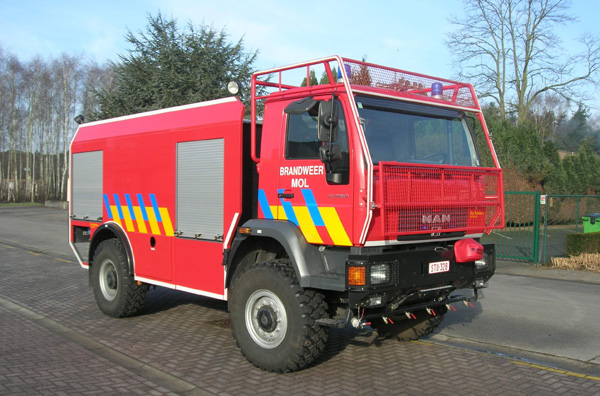 Brandweer Mol MAN Fire Technics