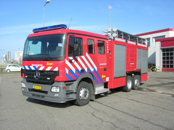 Works Fire brigade Dow Terneuzen Mercedes Actros