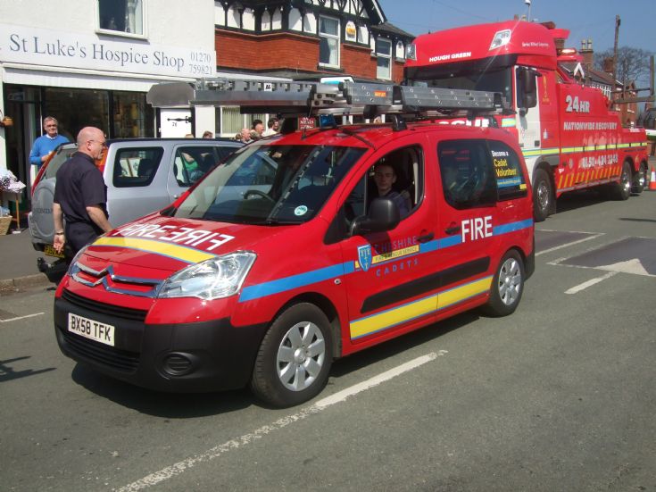 Cheshire Fire and Rescue Citroen Berlingo