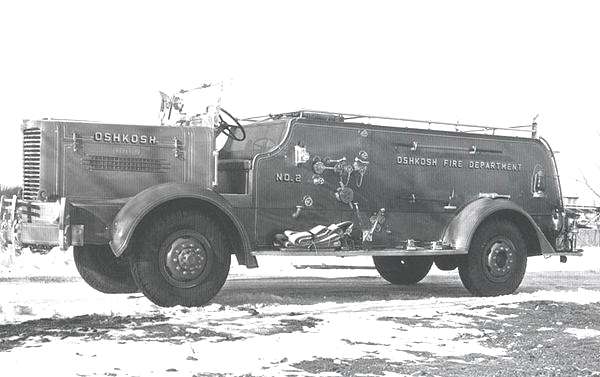 1948 Oshkosh W Series 4X4 Fire Truck Oshkosh FD