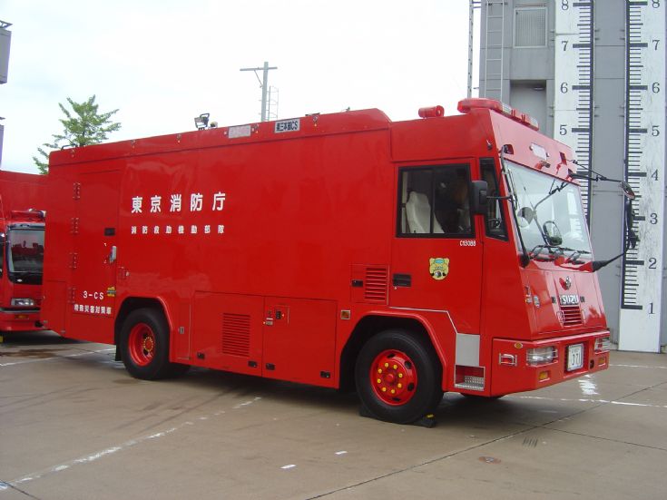 Heavy Super Hazmat Tokyo Fire service