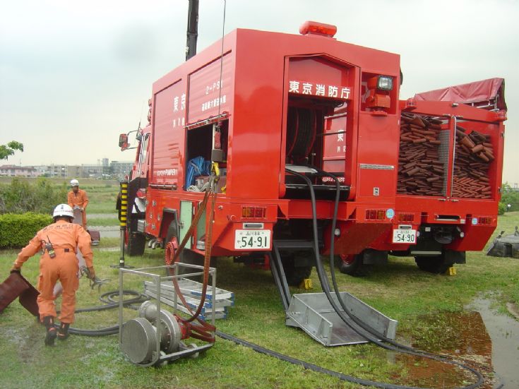 Super pumper unit Mercedes Benz Unimog 