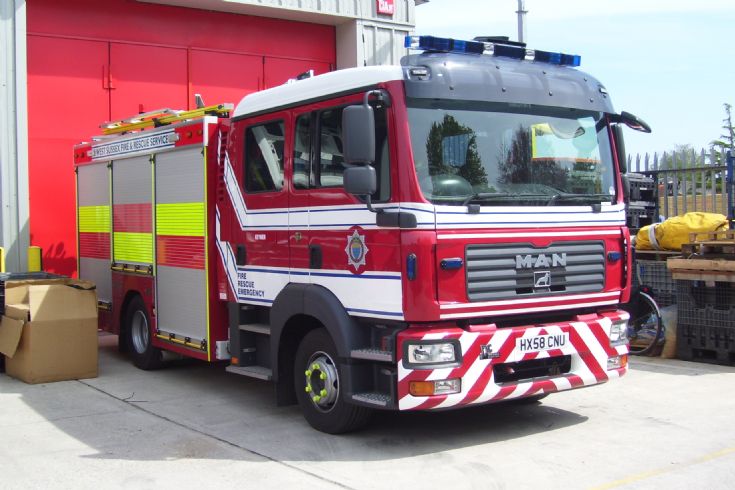 WSF&RS 2009 MAN/JDC Water Tender Ladder