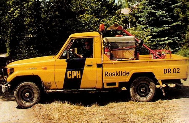 Toyota fire engine