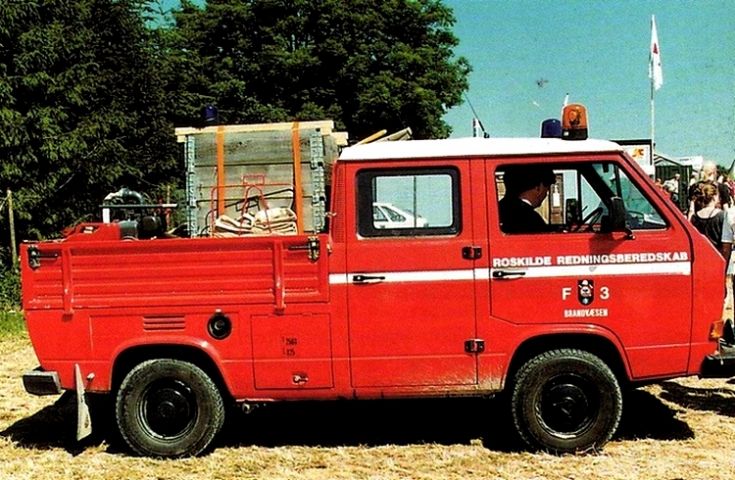 Roskilde Fire brigade Volkswagen T3