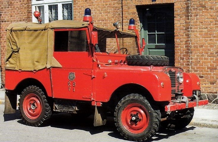 Roskilde Fire brigade Land Rover
