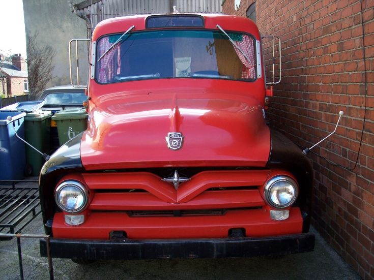Ford F350 1955 former Netherlands fire engine 