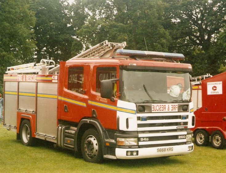 Scania Cleveland Fire brigade Preston Park