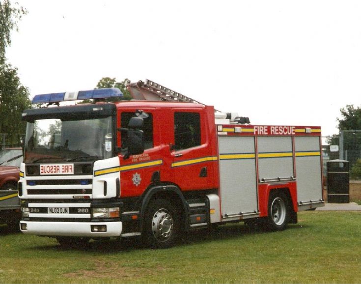Cleveland Fire Brigade Scania 94D