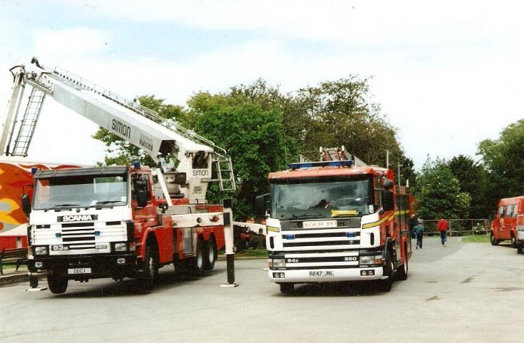 Cleveland Fire Brigade Scania Fire engines