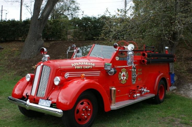 Seagrave oldtimer Anaheim Fire department