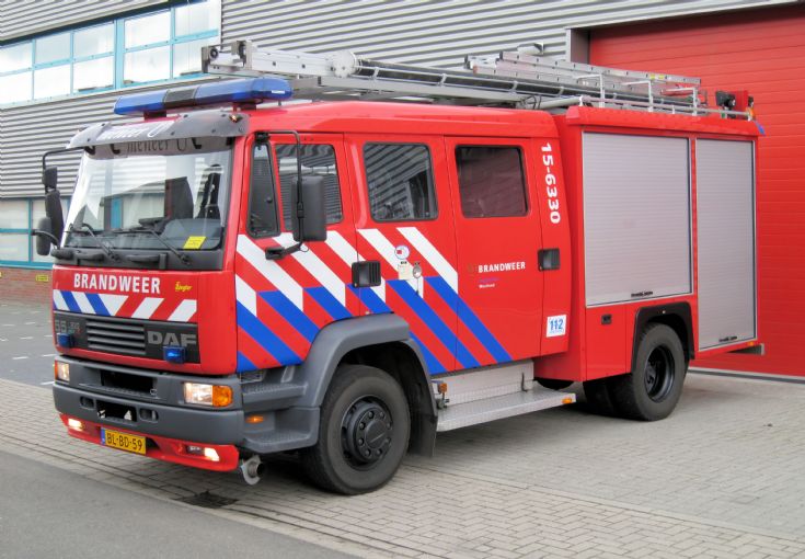 Brandweer Maasdijk DAF 55 watertender