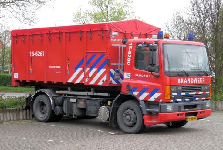 Brandweer De Lier DAF Prime mover