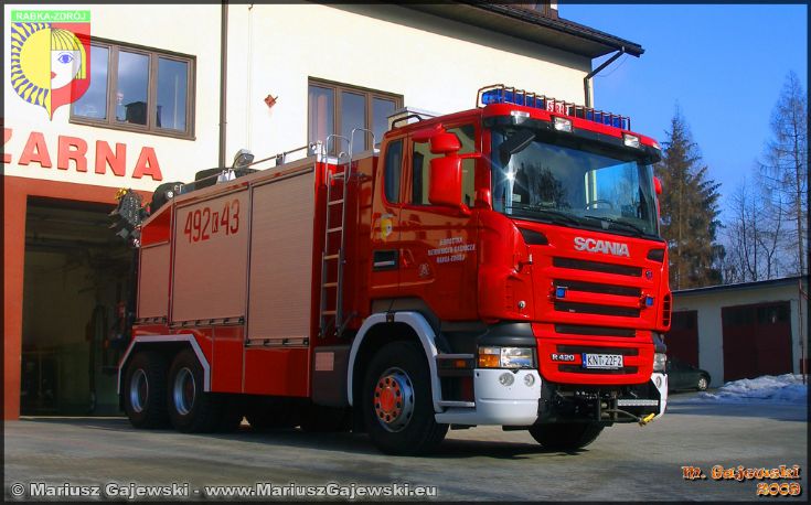 Heavy technical rescue vehicle Scania