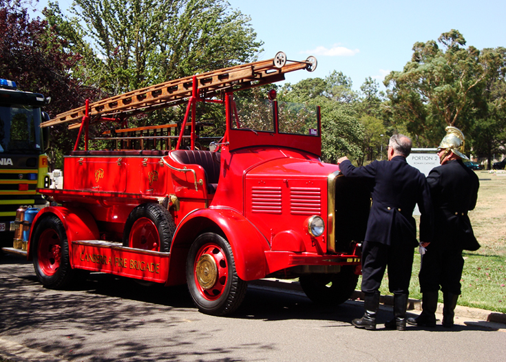 Dennis Ace, Canberra Fire Brigade Australia