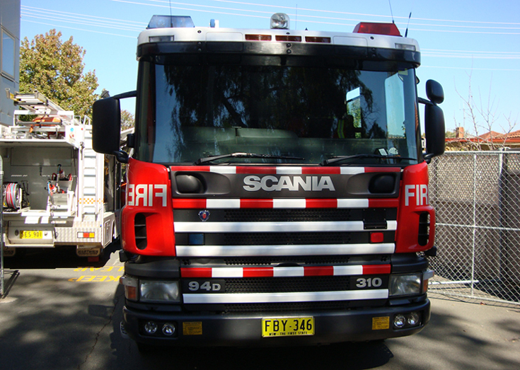 Scania P94 NSW Fire brigades