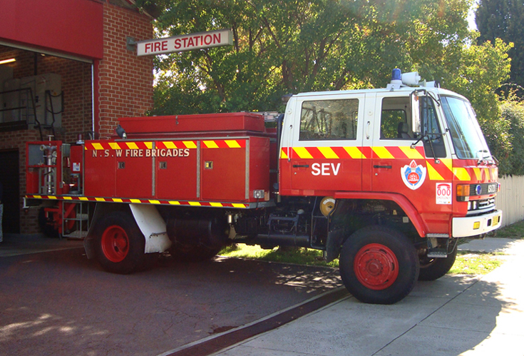 NSW Fire brigades Isuzu Tanker
