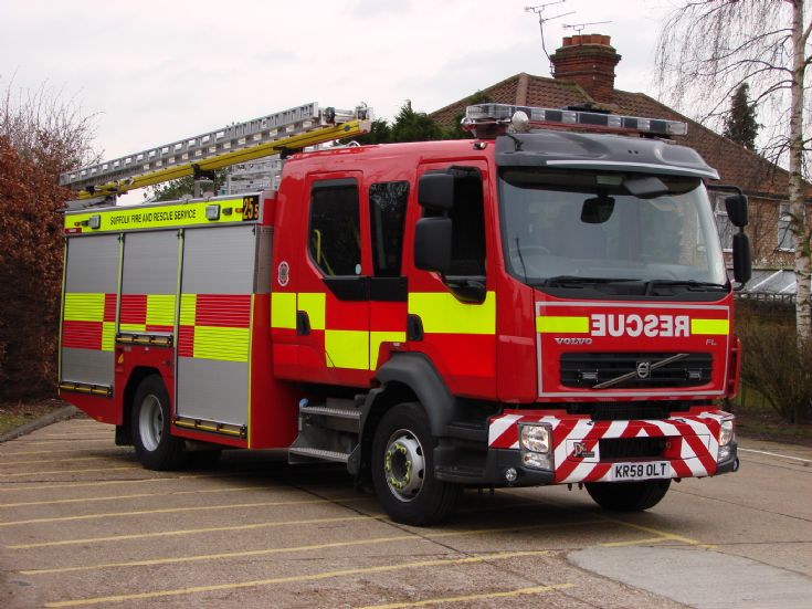 Sudbury 05 Suffolk Fire & Rescue Service Volvo