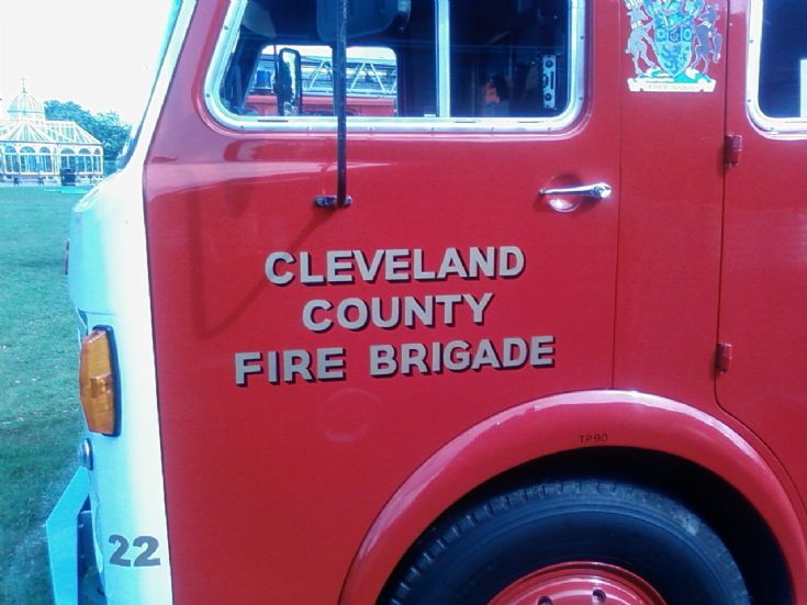 Cleveland County Fire Brigade door